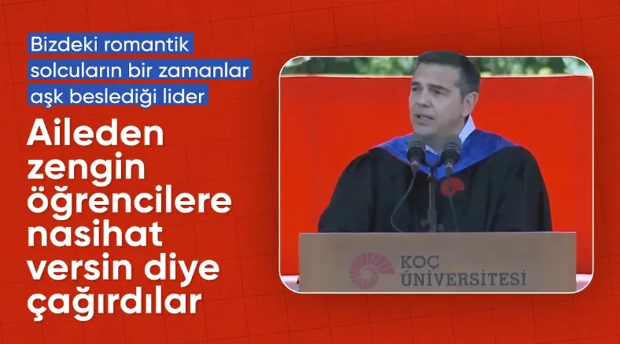 Yunanistan Eski Başbakanı Çipras, Koç Üniversitesi