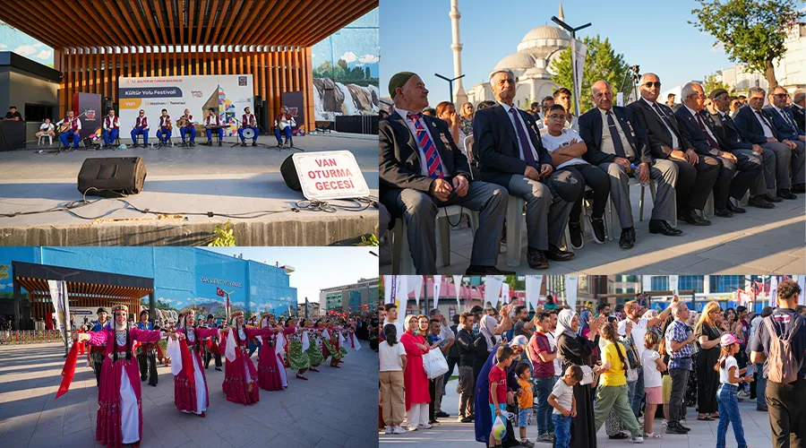 Van Kültüryolu Festivali Coşkuyla Başladı