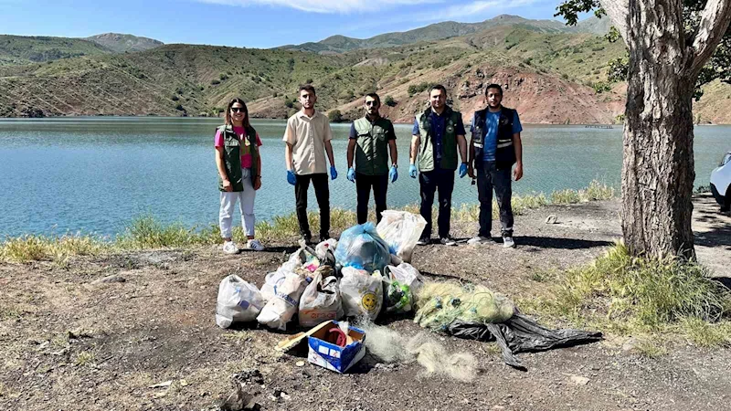 Su kaynaklarını korumak için çöp topladılar
