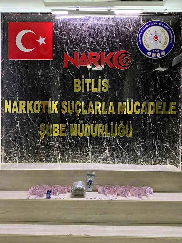 Bitlis’te uyuşturucu operasyonu
