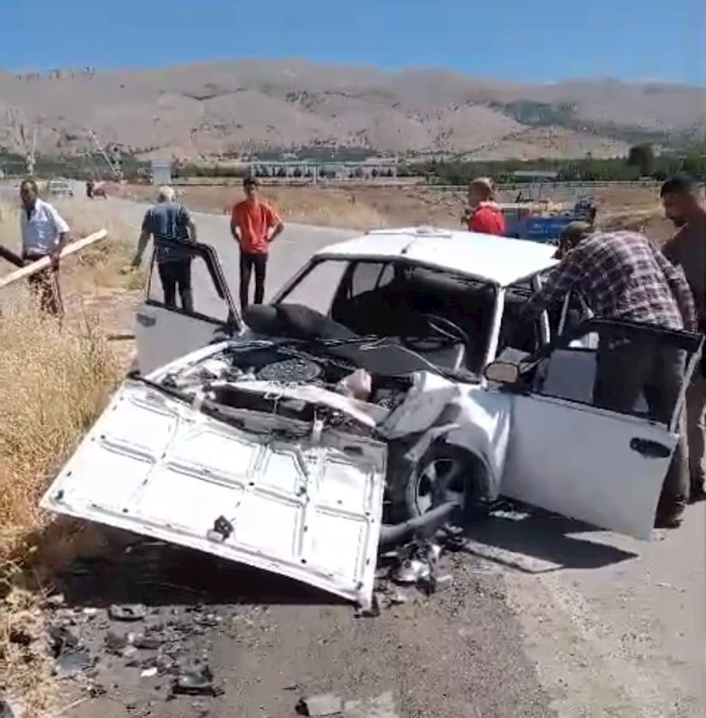 Elazığ’da trafik kazasında bir kişi hayatını kaybetti

