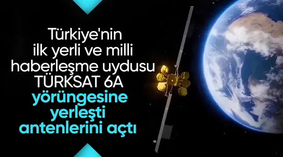 Türksat 6A test yörüngesine başarıyla yerleşti