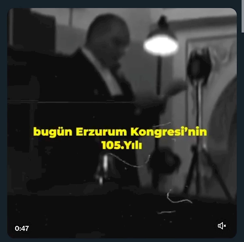 Atatürk yapay zeka ile Dadaşlara seslendi
