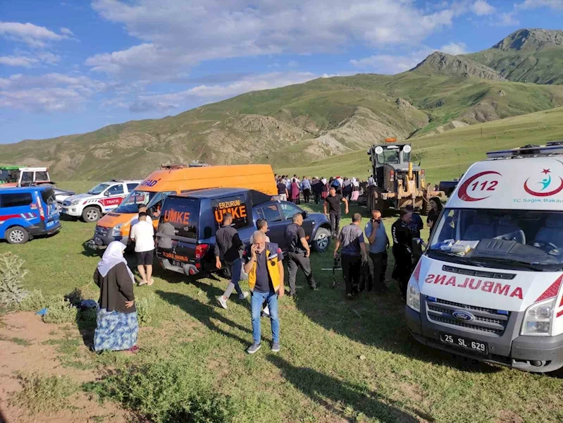 Erzurum’da gölette kaybolan çocuğun cansız bedenine ulaşıldı
