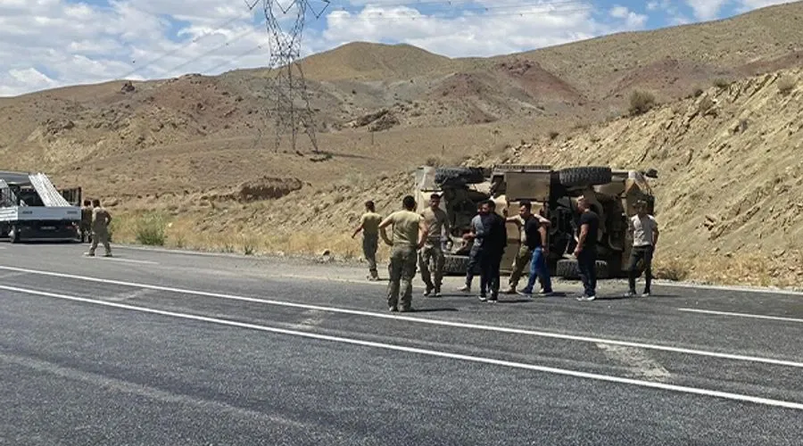 Zırhlı Askeri Araç Devrildi: Van-Başkale Yolunda 6 Kahraman Yaralandı