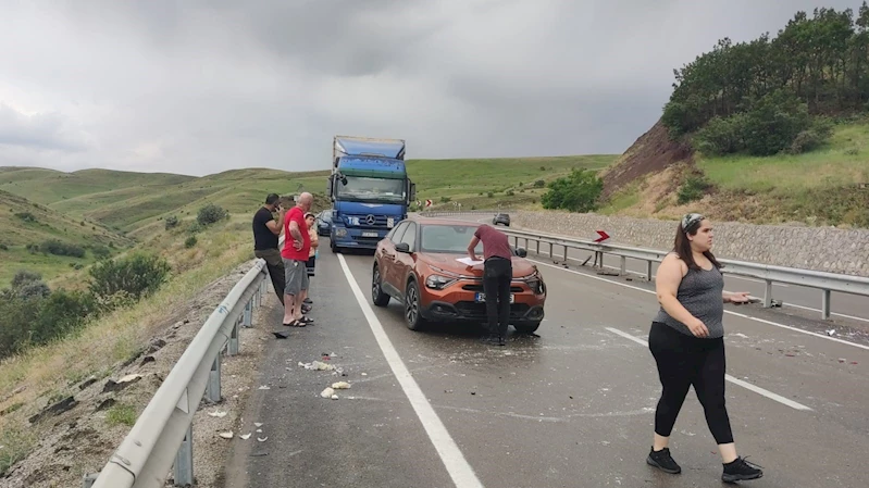 Erzurum’da zincirleme trafik kazası: 8 yaralı
