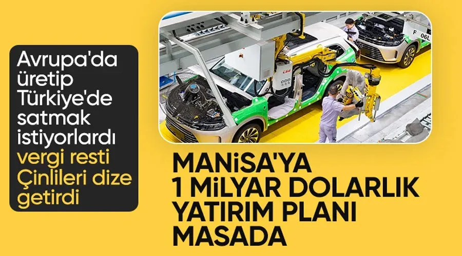 Çinli otomobil üreticisi BYD, 1 milyar dolar yatırımla Türkiye