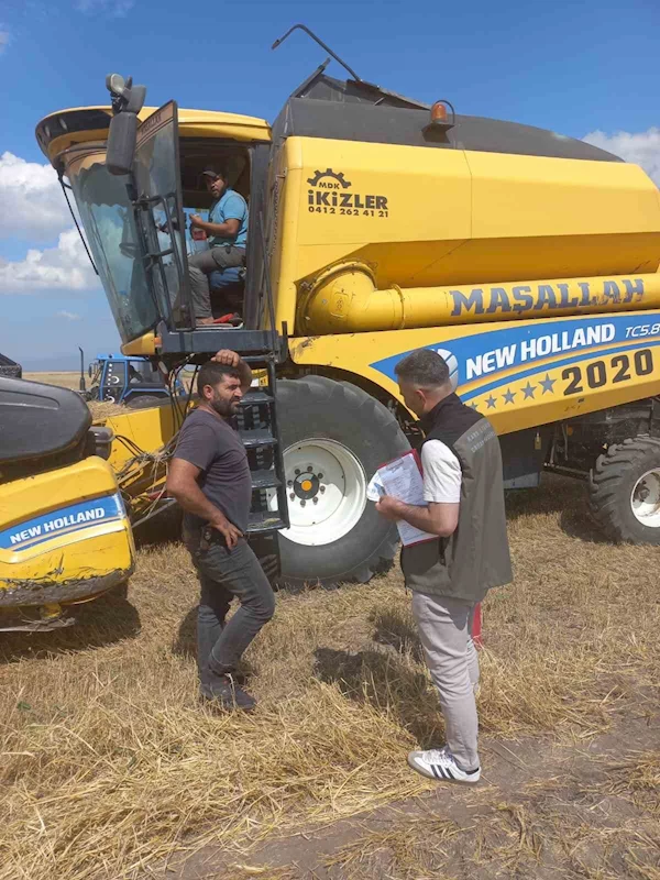 Kars’ta hububat hasadı başladı
