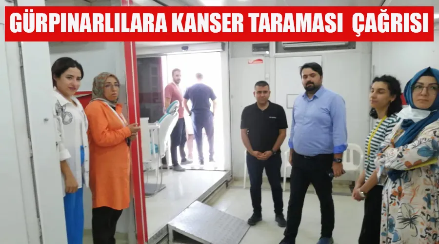 Mobil Kanser Taraması Fırsatı: Gürpınar Halkı Davetlisiniz!