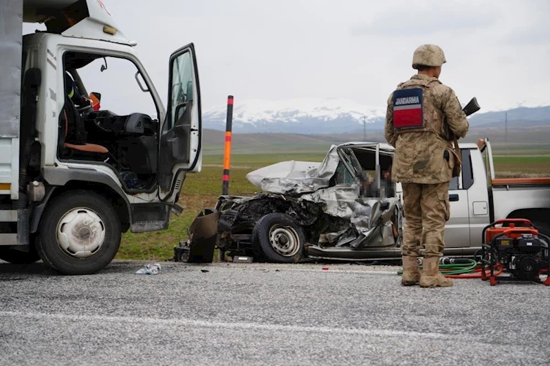 Erzurum jandarma bölgesinde bir ayda 20 trafik kazası
