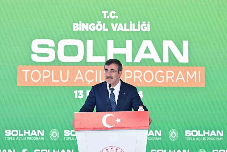 Cumhurbaşkanı Yardımcısı Yılmaz: “Huzur ve güven ortamının pekişmesiyle bugün Doğu ve Güneydoğu her zamankinden daha güçlü”
