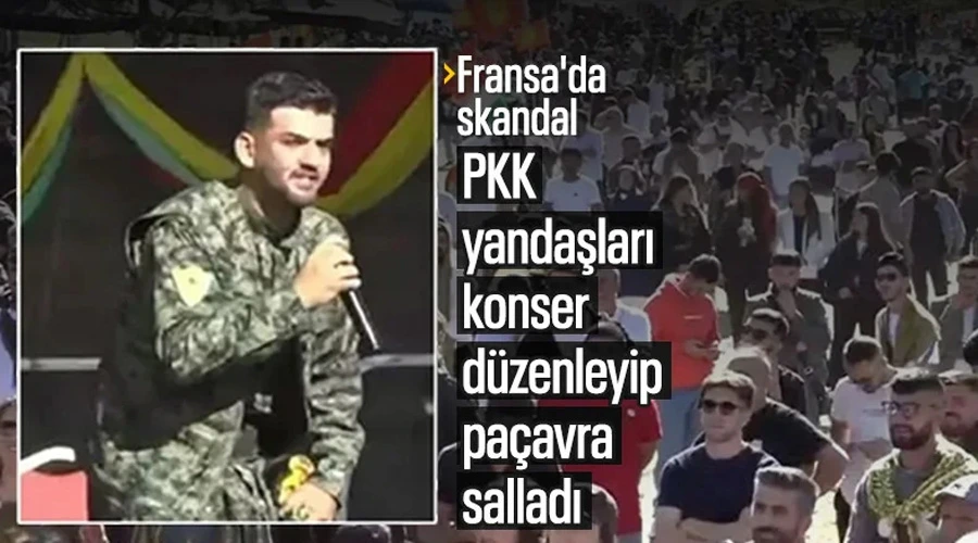 Fransız Topraklarında PKK Yandaşlarından Skandal Gösteri: Terör Propagandasına Avrupa