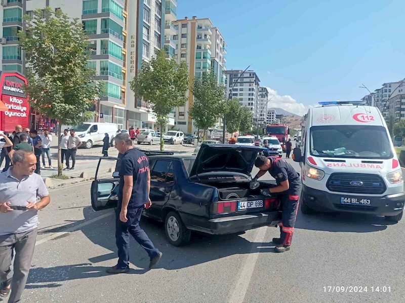 Malatya’da iki ayrı kazada 4 kişi yaralandı
