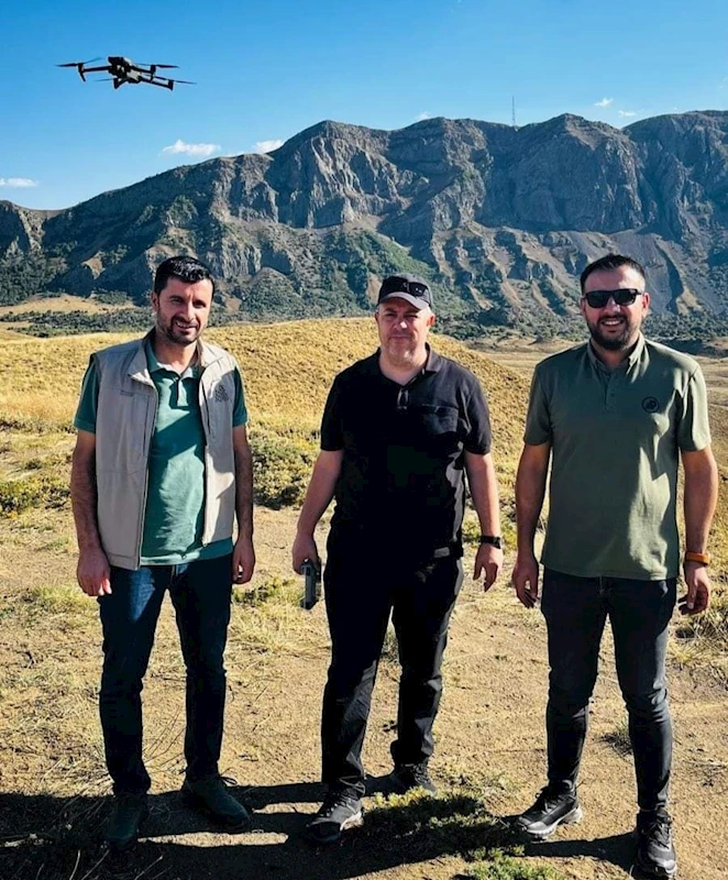 Bitlis’te dron destekli av kontrolü