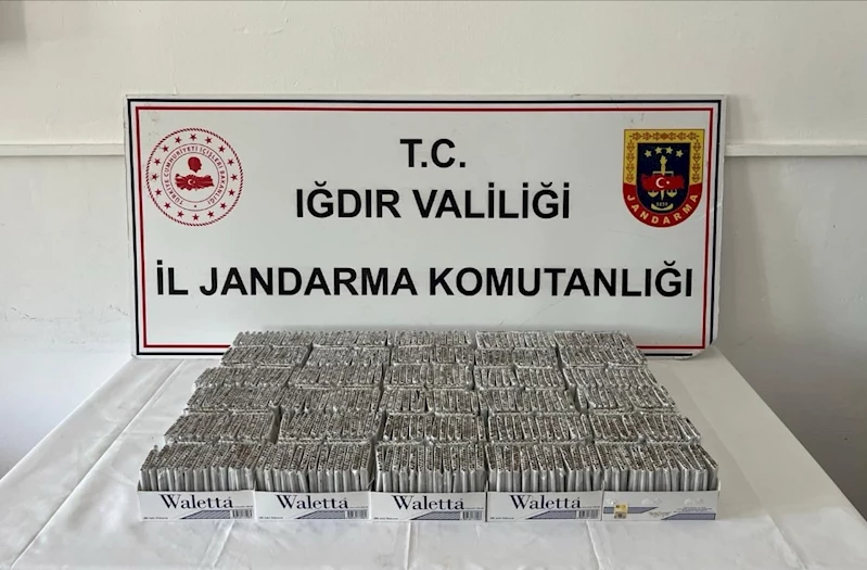 Iğdır’da tütün kaçakçılığına geçit yok: 1 şüpheli yakalandı
