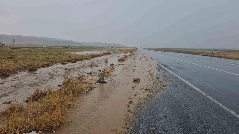 Adilcevaz’da yağmur sele neden oldu
