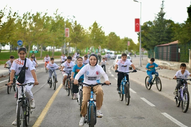 Avrupa Hareketlilik Haftasında bisiklet turu ve sıfır atık etkinliği düzenlendi
