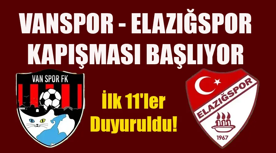 Vanspor - Elazığspor