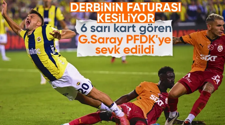 Dev Derbi Sonrası Disiplin Sevkiyatı: Fenerbahçe ve Galatasaray PFDK