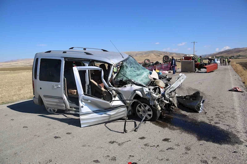 Muş’ta zincirleme trafik kazası: 10 yaralı
