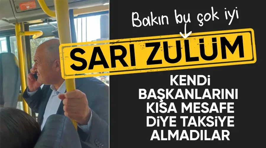 Taksici Başkanı Minibüste: Eyüp Aksu