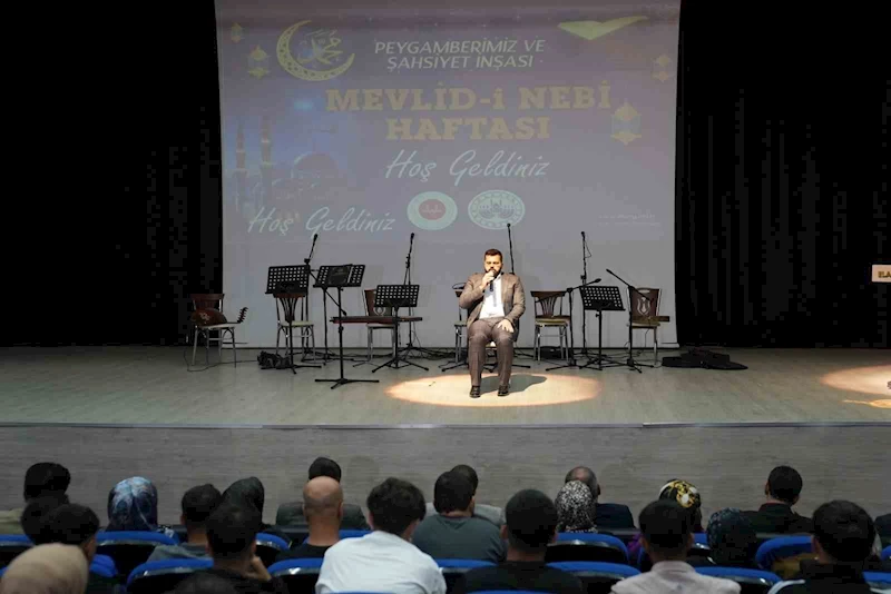 Elazığ’da Mevlid-i Nebi Haftası programı düzenlendi
