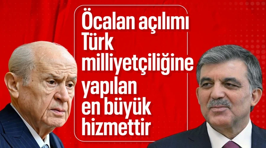 Abdullah Gül: Bahçeli