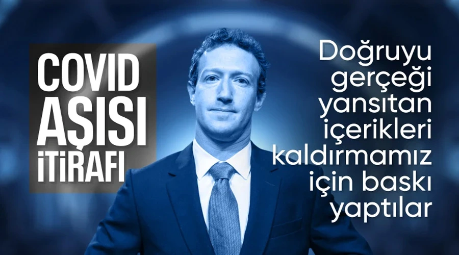 Zuckerberg İfşa Ediyor: Biden Yönetimi Aşı Sansürü İçin Meta