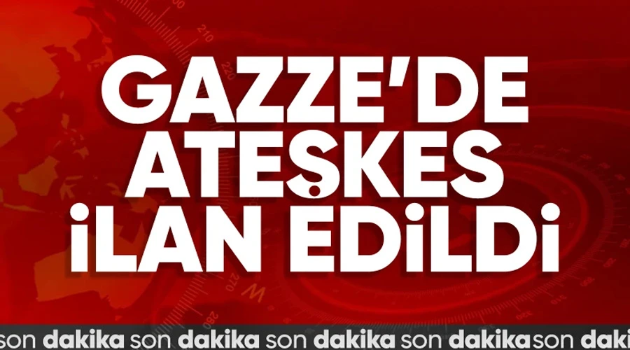 Son Dakika: Gazze