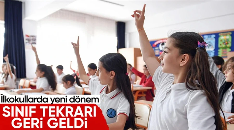 İlkokullarda Sınıf Tekrarı İmkanı ve Teneffüs Sürelerinde Değişiklik!