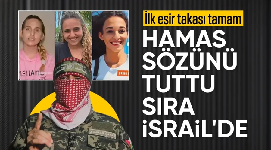 Tarihi Esir Takası: Hamas, Üç İsrailli Mahkumu Serbest Bıraktı, İsrail 90 Filistinliyi Salıverecek