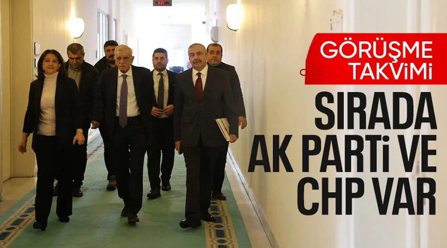 DEM Partisi Harekete Geçti: Pazartesi AK Parti ile Kritik Görüşme!