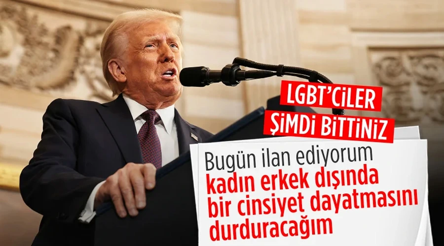 Trump Yemin Ederek Göreve Başladı: 