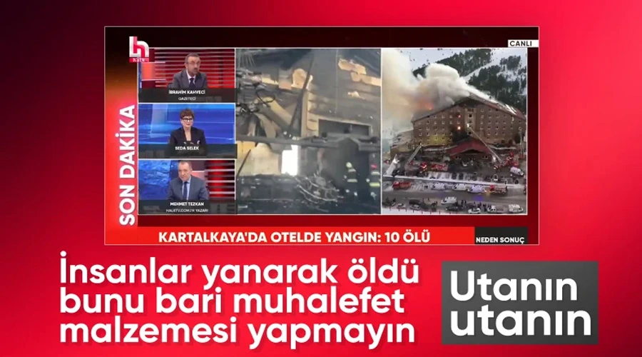 Yangın Felaketi Sonrası Halk TV