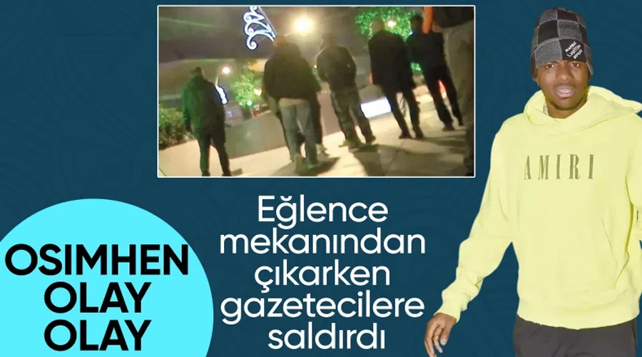 Victor Osimhen, Gazetecilere Saldırdı: Gece Kulübü Çıkışında Tansiyon Yükseldi!