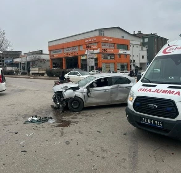 Elazığ’da trafik kazası: 1 yaralı
