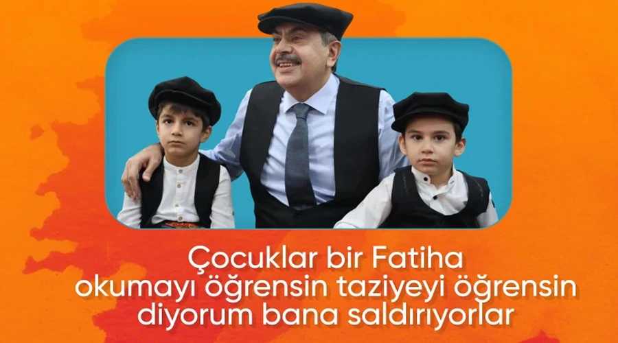 Milli Eğitim Bakanı Yusuf Tekin: 