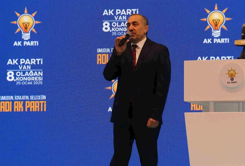 AK Parti Van İl Başkanlığına Abdulahat Arvas seçildi