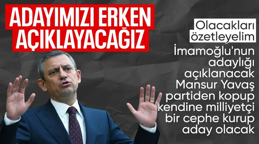 Özgür Özel Açıkladı: CHP