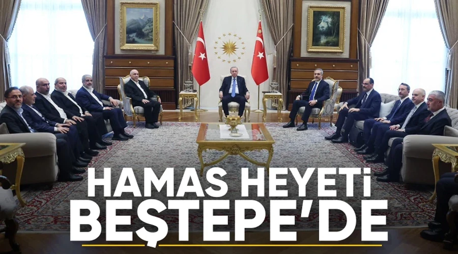 Erdoğan Hamas Heyetiyle Bir Arada: Ankara