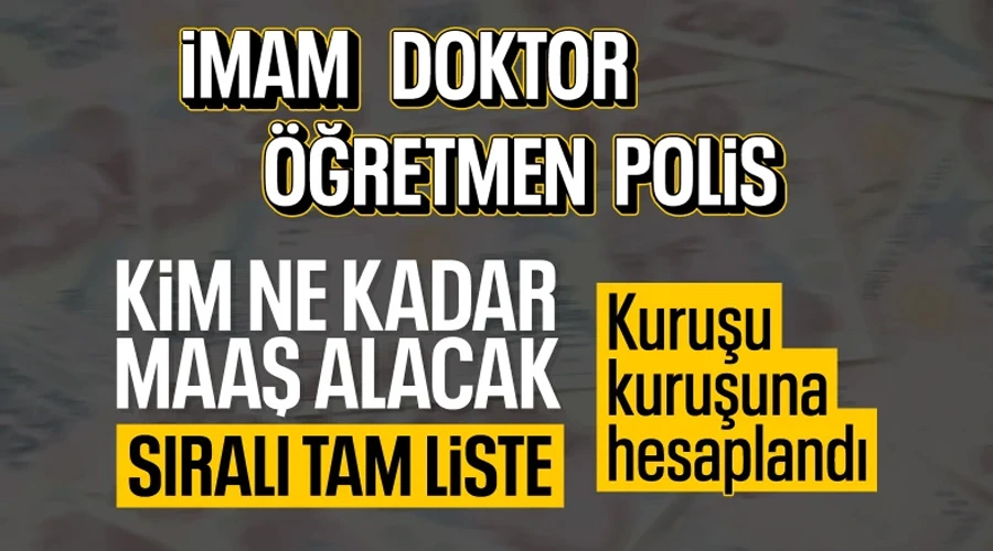 Memur Maaşlarına Büyük Zam: 2025 Ocak Ayında Yüzde 11,54 Artış!