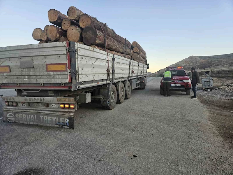 Kaçak orman emvaline karşı denetim yapıldı
