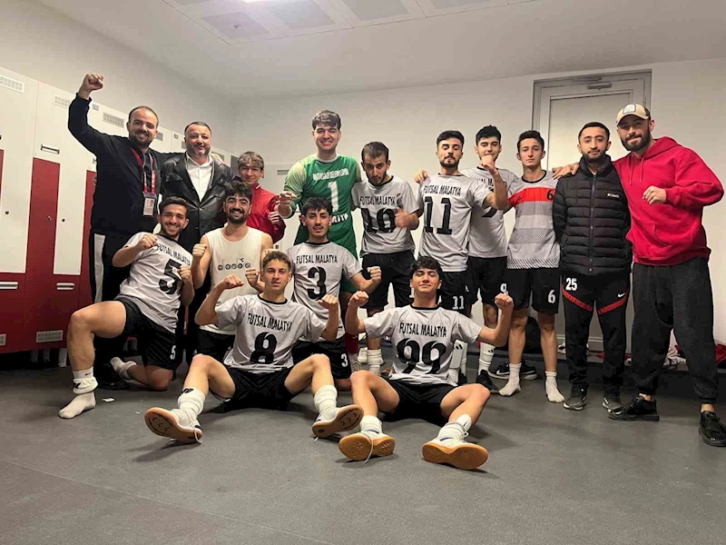 Battalgazi Belediyespor, TFF Futsal 1. Ligi’ne yükseldi
