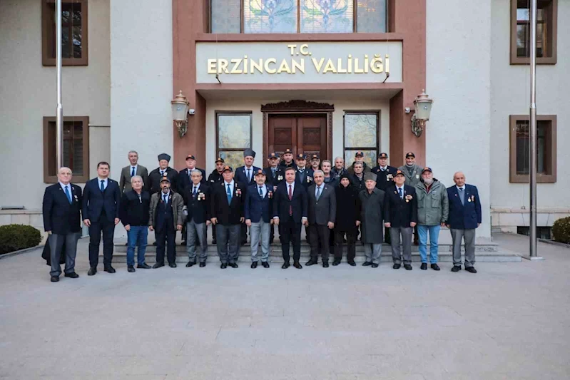 Kahraman gaziler Erzincan’da misafir edildi
