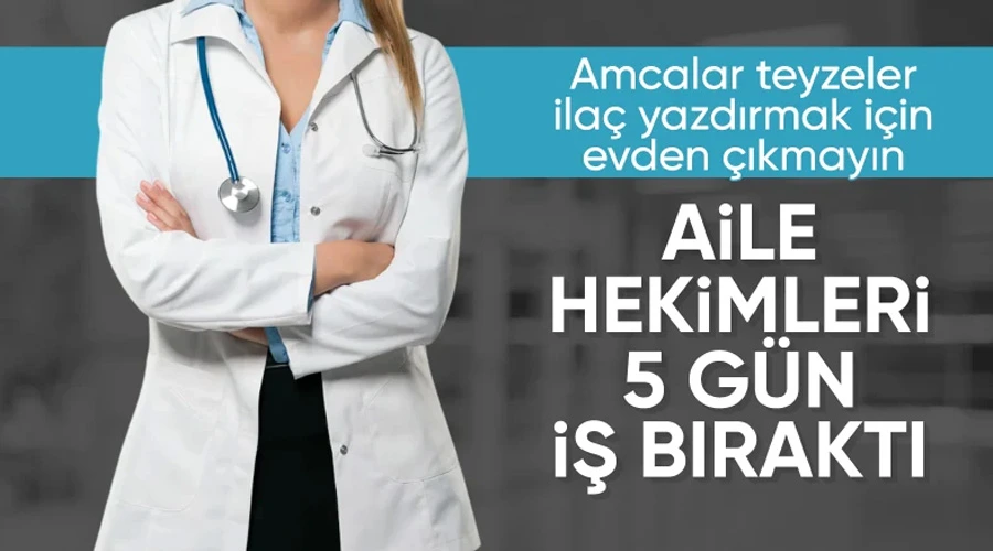 Aile Hekimleri Türkiye Genelinde Kepenk İndirdi: 5 Günlük Grev Başladı!