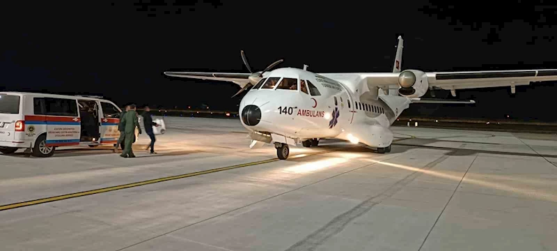 Hava Kuvvetleri’ne ait uçakla Ordu’dan Erzincan’a karaciğer grefti başarıyla ulaştırıldı
