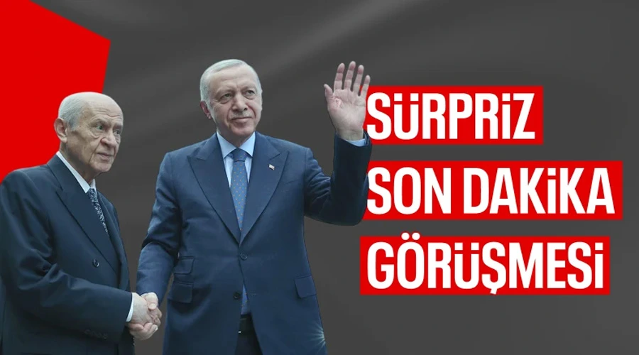 Erdoğan ve Bahçeli Ankara