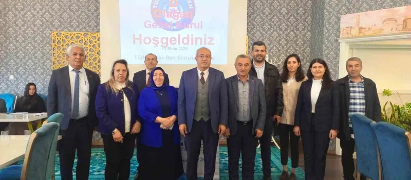 Türk Haber-Sen Erzurum Şubesi’nde ilk kadın başkan dönemi
