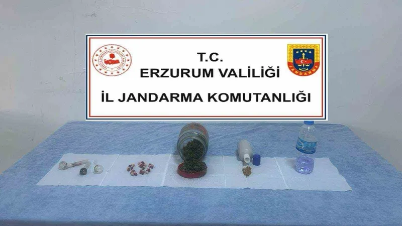 Jandarma’dan uyuşturucu operasyonu
