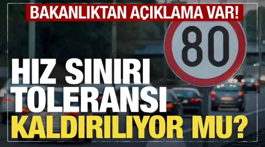 Hız Cezalarında Kademeli Değişiklik: Yüzde 10 Tolerans Kaldırılmıyor!
